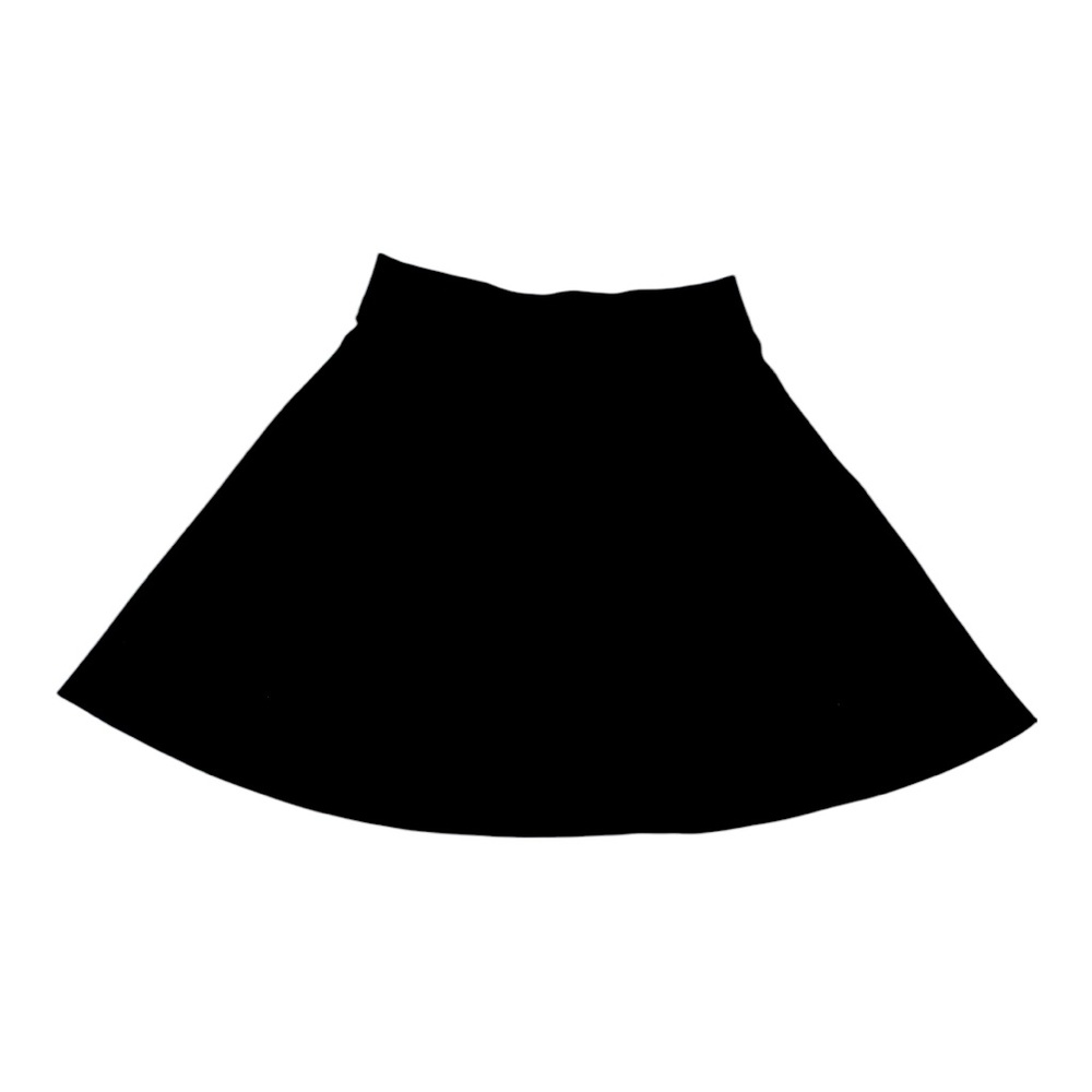 Theory Black Woven Skater Skirt